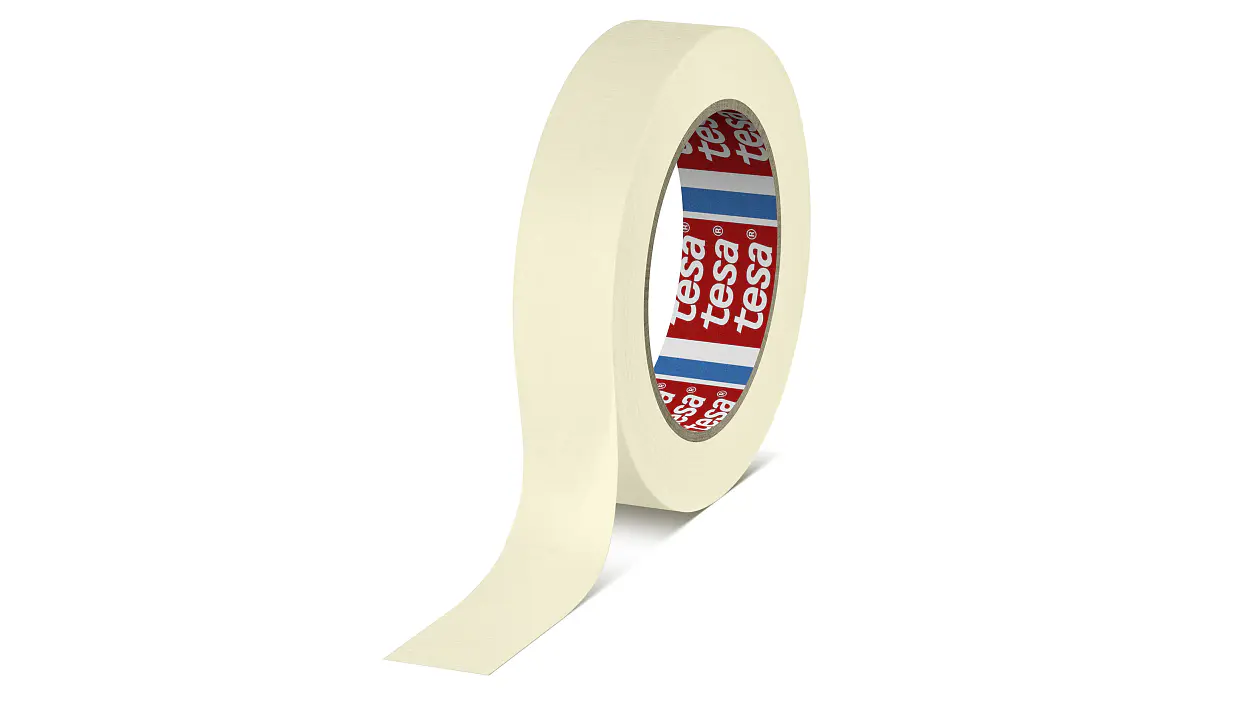 Taśma maskująca do malowania natryskowego, odporna na temperatury do 60°C tesa® 4311